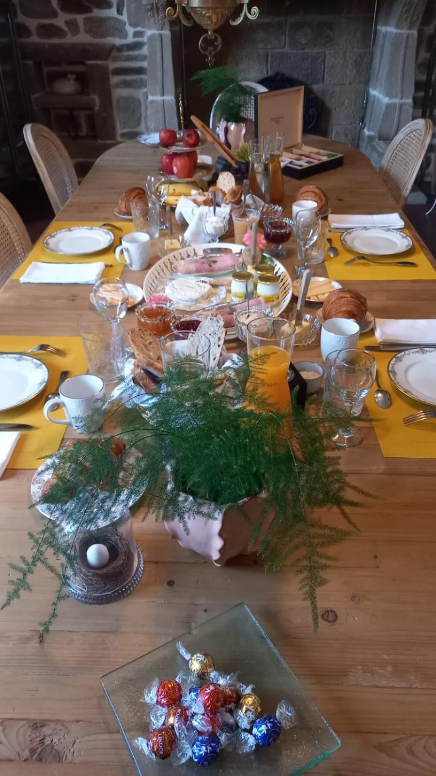 La Lande Hotel Pleyber-Christ ภายนอก รูปภาพ