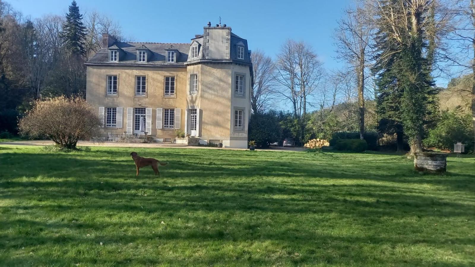 La Lande Hotel Pleyber-Christ ภายนอก รูปภาพ